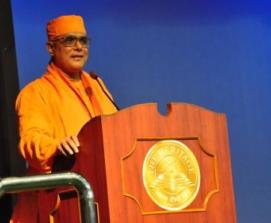 Swami Atmapriyanandaji, Vice Chancellor, Ramkrishna Mission Vivekananda University, Belur